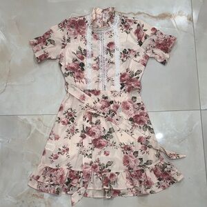 Floral Pink Dress